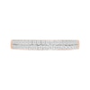 1.45 CT. T.W. Oval-Shaped Multi-Diamond Frame Multi-Row Split Shank Bridal Set in 10K Rose Gold