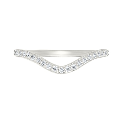 1.23 CT. T.W. Oval-Shaped Multi-Diamond Swirl Frame Triple Row Shank Bridal Set in 10K White Gold