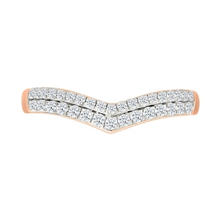 1.45 CT. T.W. Marquise-Shaped Multi-Diamond Frame Multi-Row Split Shank Bridal Set in 10K Rose Gold