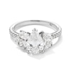 Thumbnail Image 1 of Emmy London 2.50 CT. T.W. Multi-Shaped Certified Lab-Created Diamond Engagement Ring in 18K White Gold (F/VS2)