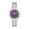 Thumbnail Image 1 of Ladies' Bulova Classic Prestige Watch with Textured Purple Dial (Model: 96M168)