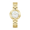 Thumbnail Image 1 of Ladies' Bulova Rubaiyat Gold-Tone IP Watch with Mother-of-Pearl Dial (Model: 97L181)