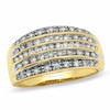 Thumbnail Image 0 of Previously Owned - 0.50 CT. T.W. Diamond Five Row Anniversary Band in 10K Gold