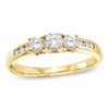 Thumbnail Image 0 of Previously Owned - 1.00 CT. T.W. Diamond Three Stone Engagement Ring in 14K Gold