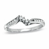 Thumbnail Image 0 of Previously Owned - Ladies' 0.14 CT. T.W. Diamond Wedding Band in 14K White Gold