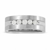 Thumbnail Image 0 of Previously Owned - Men's 0.50 CT. T.W. Diamond Five Stone Band in 14K White Gold