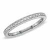 Thumbnail Image 0 of Previously Owned - 0.10 CT. T.W. Diamond Milgrain Band in 10K White Gold