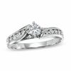 Previously Owned - Ladies' 0.50 CT. T.W. Diamond Engagement Ring in 14K White Gold