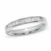 Thumbnail Image 1 of Previously Owned - Ladies' 0.25 CT. T.W. Princess-Cut Diamond Wedding Band in 14K White Gold