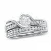 Thumbnail Image 0 of Previously Owned - 1.00 CT. T.W.  Diamond Bridal Set in 14K White Gold