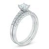 Thumbnail Image 1 of Previously Owned - 1.00 CT. T.W. Diamond Bridal Set in 14K White Gold