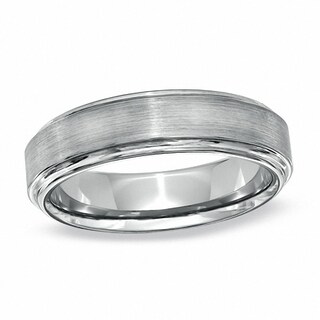 Previously Owned - Men's 6.0mm Comfort Fit Wedding Band in Tungsten