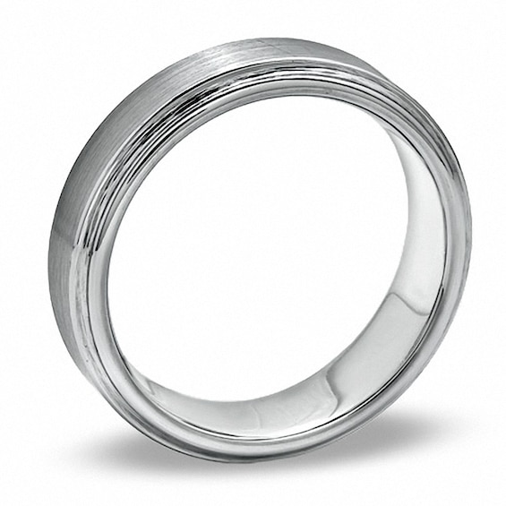 Previously Owned - Men's 6.0mm Comfort Fit Wedding Band in Tungsten