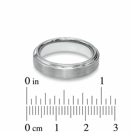 Previously Owned - Men's 6.0mm Comfort Fit Wedding Band in Tungsten