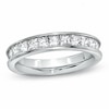 Thumbnail Image 1 of Previously Owned - 1.00 CT. T.W. Princess-Cut Diamond Wedding Band in 14K White Gold