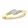 Previously Owned - Cherished Promise Collection™ 0.10 CT. T.W. Composite Diamond Promise Ring in 10K Gold