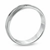 Thumbnail Image 1 of Previously Owned - Ladies' 5.0mm Diamond Accent Wedding Band in 10K White Gold