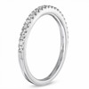 Thumbnail Image 2 of Previously Owned - Vera Wang Love Collection 0.23 CT. T.W. Diamond Anniversary Band in 14K White Gold