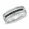 Thumbnail Image 0 of Previously Owned - Men's 0.50 CT. T.W. Black Diamond Band in Sterling Silver