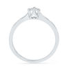 Previously Owned - 0.05 CT. T.W. Diamond Promise Ring in 10K White Gold