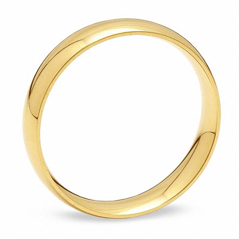 Main Image 2 of Previously Owned - Men's 5.0mm Comfort Fit Wedding Band in 10K Gold