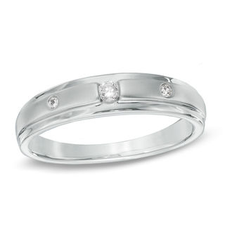 Previously Owned - Ladies' Diamond Accent Ring in 10K White Gold