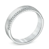 Previously Owned - 0.10 CT. T.W. Diamond Edge Band in 10K White Gold