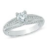 Thumbnail Image 0 of Previously Owned - 0.70 CT. T.W. Diamond Engagement Ring in 14K White Gold (I/I2)