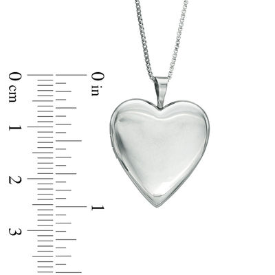 Previously Owned - Heart-Shaped Locket in Sterling Silver