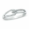 Previously Owned - Diamond Accent Open Hook Ring in 10K White Gold