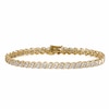 Thumbnail Image 1 of Previously Owned - 1.50 CT. T.W. Diamond Cascading Tennis Bracelet in 10K Gold - 7.25"