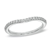 Previously Owned - 0.18 CT. T.W. Diamond Band in 14K White Gold (I/SI2)