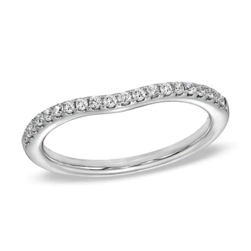 Previously Owned - 0.18 CT. T.W. Diamond Band in 14K White Gold (I/SI2)|Peoples Jewellers