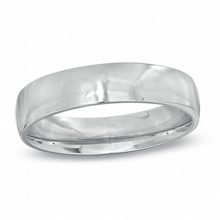 Previously Owned - Men's 5.0mm Comfort Fit Wedding Band in Platinum