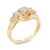 Thumbnail Image 2 of Previously Owned - 0.70 CT. T.W.   Diamond Three Stone Engagement Ring in 14K Gold (I/I2)