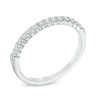 Thumbnail Image 1 of Previously Owned - 0.25 CT. T.W. Colourless Diamond Band in 18K White Gold (E/I1)