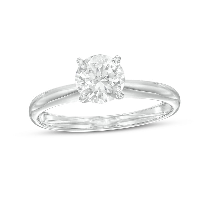 Previously Owned - 1.00 CT. Diamond Solitaire Engagement Ring in 14K White Gold (J/I3)|Peoples Jewellers