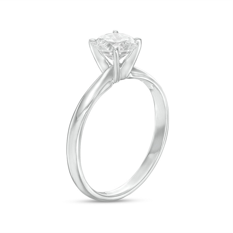 Previously Owned - 1.00 CT. Diamond Solitaire Engagement Ring in 14K White Gold (J/I3)|Peoples Jewellers