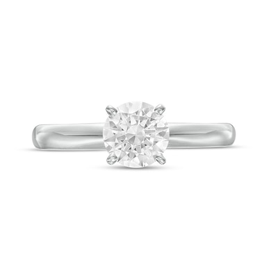 Previously Owned - 1.00 CT. Diamond Solitaire Engagement Ring in 14K White Gold (J/I3)