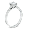 Thumbnail Image 1 of Previously Owned - 0.33 CT. T.W.  Princess-Cut Diamond Frame Engagement Ring in 14K White Gold (I/I1)