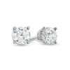 Thumbnail Image 0 of Previously Owned -  0.50 CT. T.W. Diamond Solitaire Stud Earrings in 14K White Gold (H-I/I1)