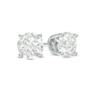 Thumbnail Image 1 of Previously Owned - 1.00 CT. T.W. Diamond Solitaire Crown Royal Stud Earrings in 14K White Gold (J/I3)