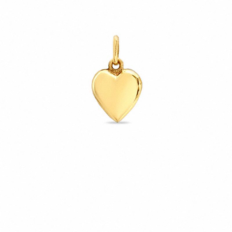 Previously Owned - Puffed Heart Charm in 10K Gold|Peoples Jewellers