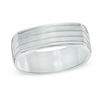 Thumbnail Image 1 of Previously Owned - Men's 7.0mm Satin Wedding Band in Titanium