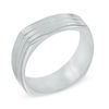 Thumbnail Image 2 of Previously Owned - Men's 7.0mm Satin Wedding Band in Titanium