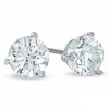 Thumbnail Image 1 of Previously Owned - 1.00 CT. T.W.  Diamond Solitaire Stud Earrings in 14K White Gold (I/I2)