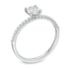 Thumbnail Image 2 of Previously Owned - 0.33 CT. T.W. Diamond Solitaire Engagement Ring in 10K White Gold