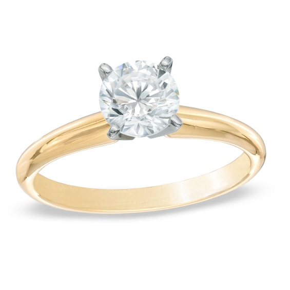 Previously Owned - 1.00 CT. T.W. Diamond Solitaire Engagement Ring in 14K Gold (J/I3)