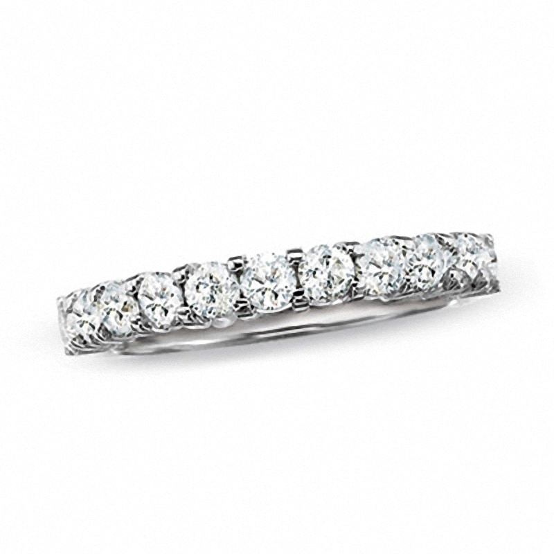 Previously Owned - 0.50 CT. T.W. Colourless Diamond Band in 18K White Gold (E/I1)|Peoples Jewellers
