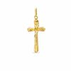 Thumbnail Image 0 of Previously Owned - Small Crucifix Charm in 10K Gold